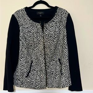 Talbots 16w Animal Print Jacket